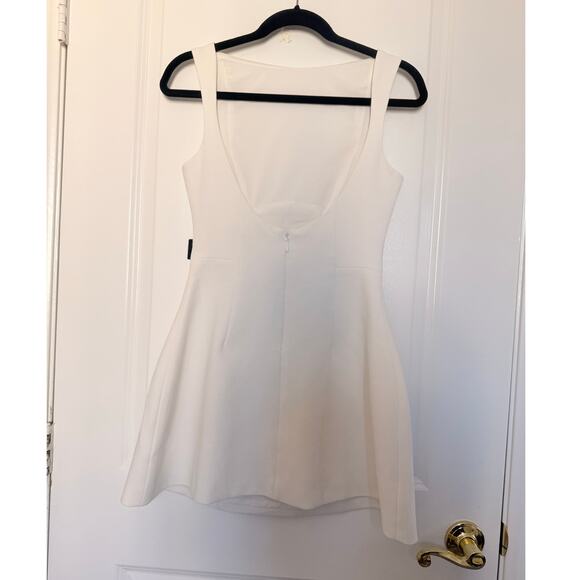 Babyboo Alana Mini Dress White Small Graduation Bridal Wedding Birthday - Picture 3 of 4